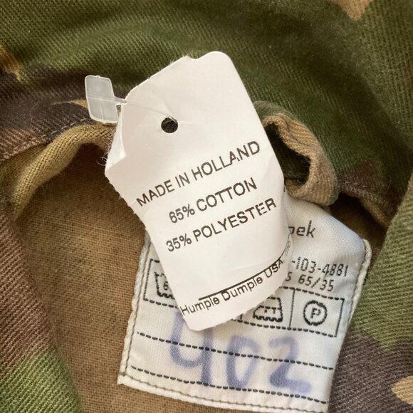 Dutch Military Camo Field Jacket DPM Army Shirt MADE IN HOLLAND - Picture 4 of 9